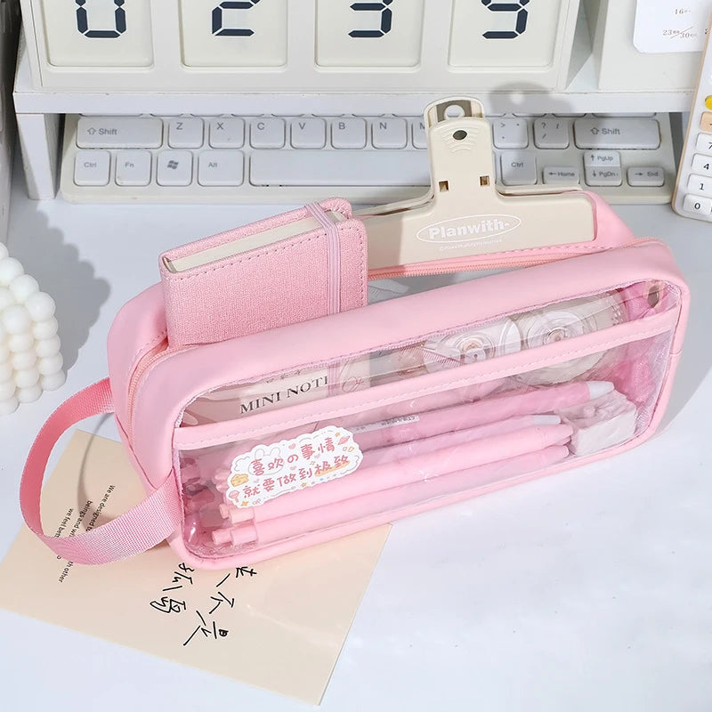 PENCIL CASE WITH COMPARTMENTS