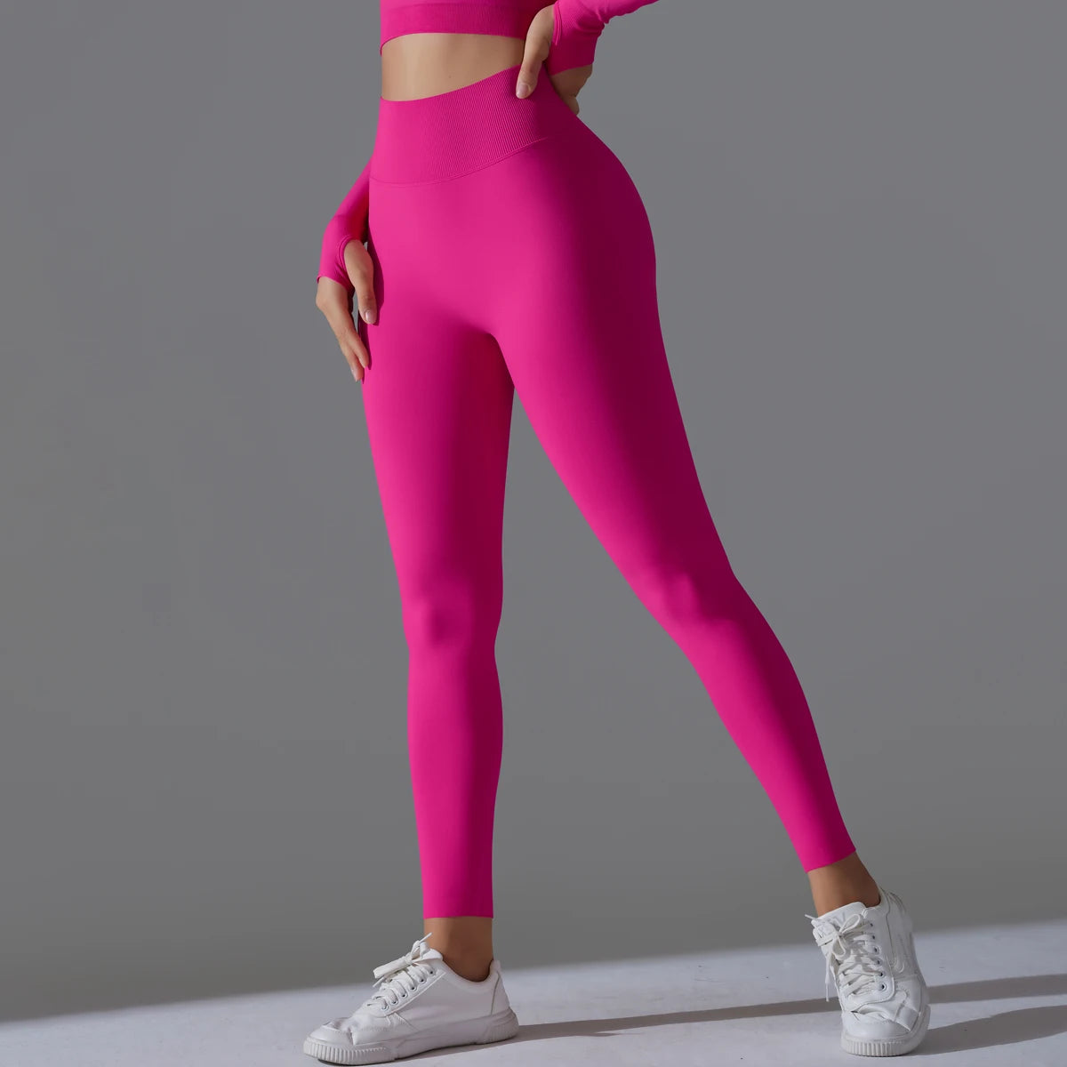 SEAMLESS KNIT LEGGINS