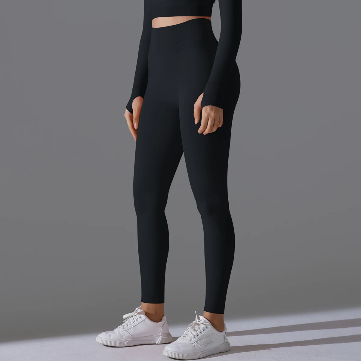 SEAMLESS KNIT LEGGINS