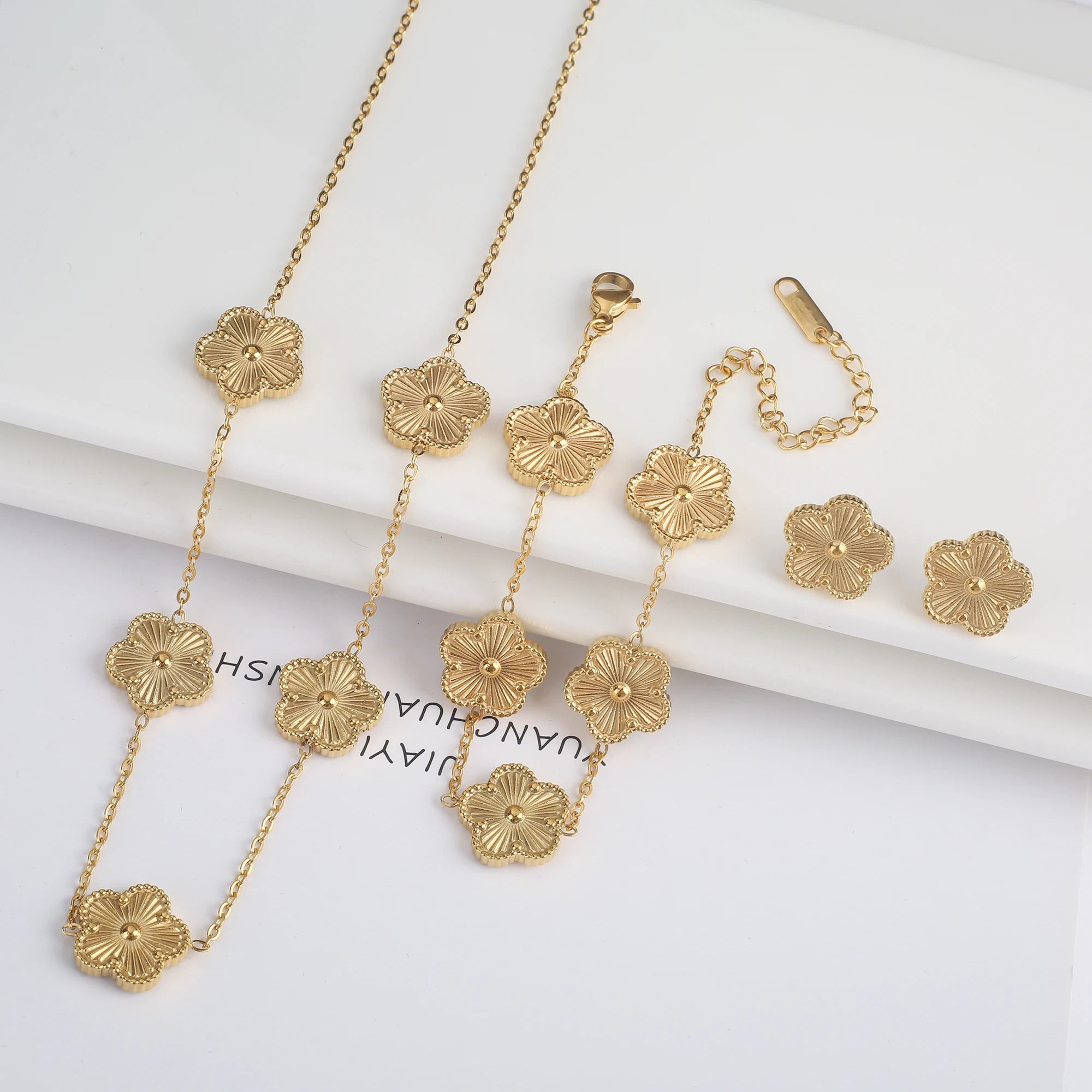 FLORAL JEWELRY SET