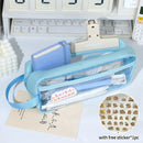 PENCIL CASE WITH COMPARTMENTS