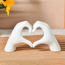 RESIN LOVE HAND STATUE