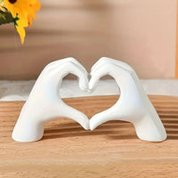 RESIN LOVE HAND STATUE
