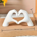 RESIN LOVE HAND STATUE