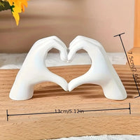 RESIN LOVE HAND STATUE