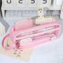 PENCIL CASE WITH COMPARTMENTS