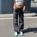 STRAIGHT LEG JEANS