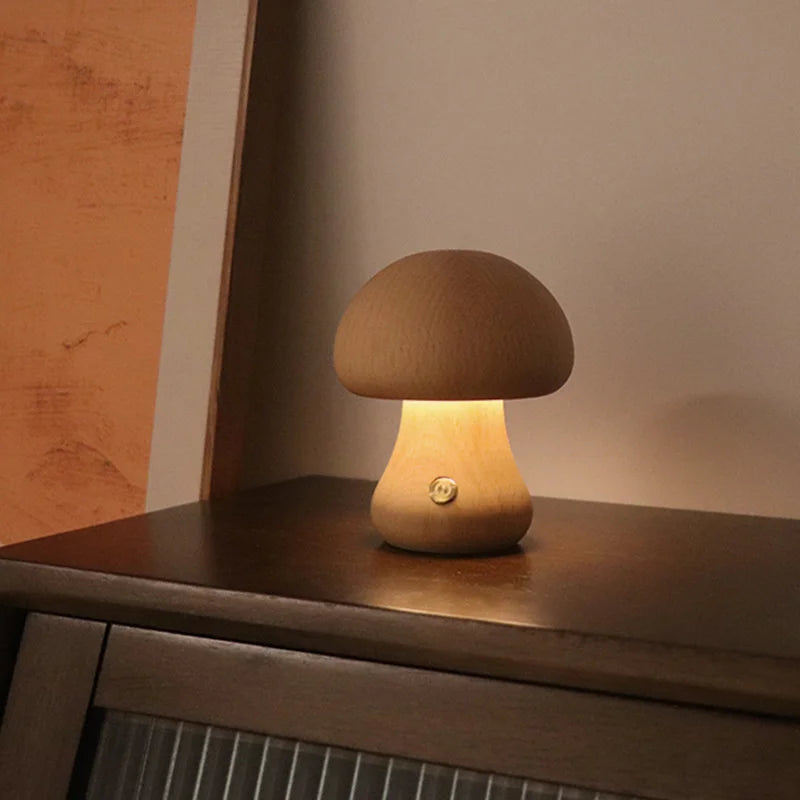 MUSHROOM BED SIDE LAMP