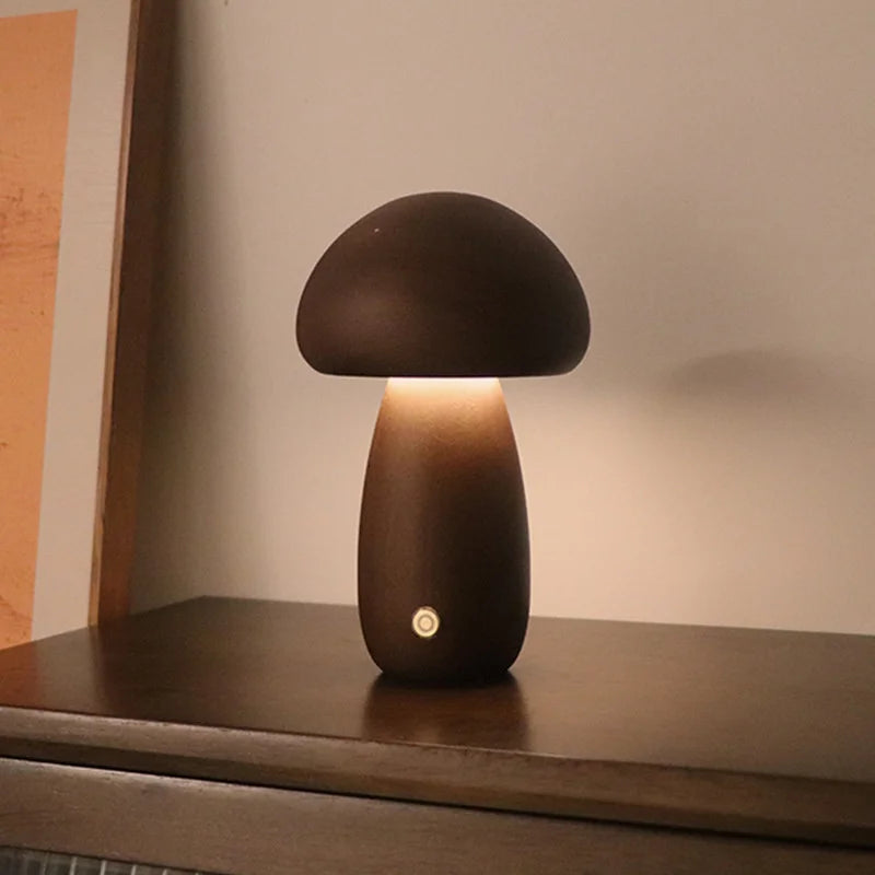 MUSHROOM BED SIDE LAMP