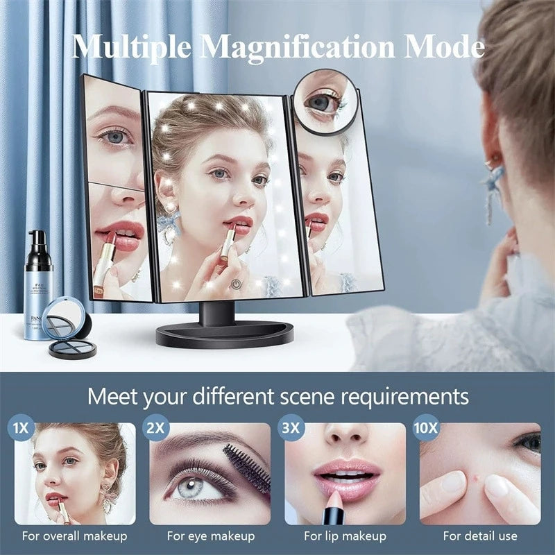 VANITY TOP MAKE-MIRROR