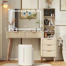 GLOWGLASS VANITY DESK