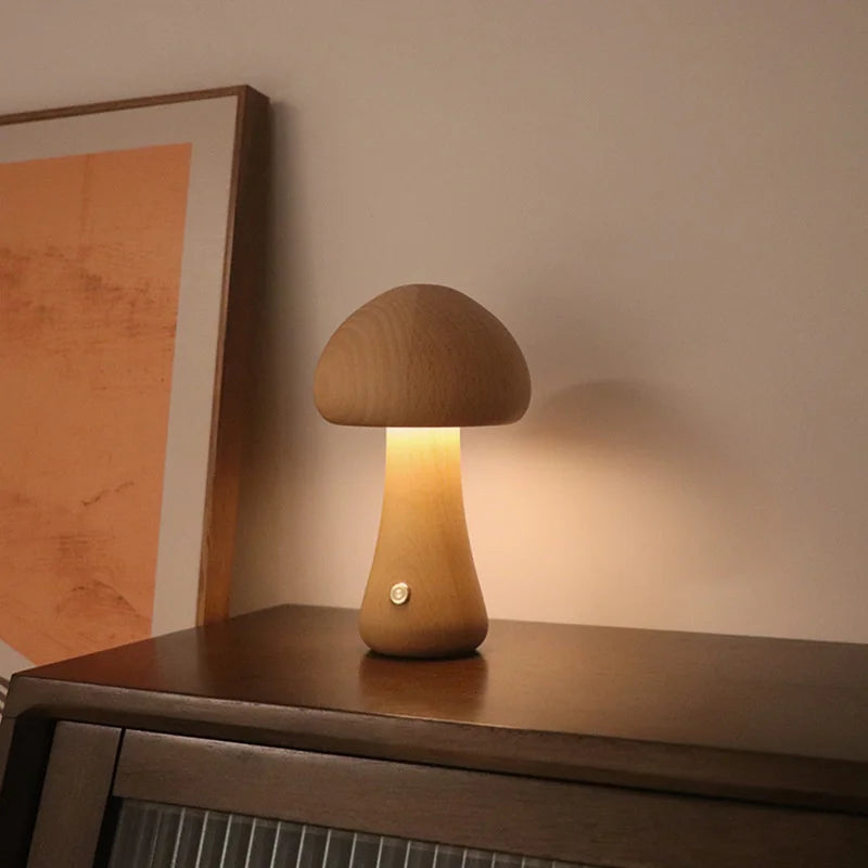 MUSHROOM BED SIDE LAMP