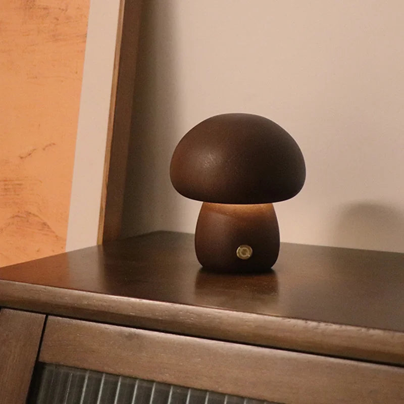 MUSHROOM BED SIDE LAMP
