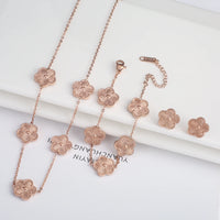 FLORAL JEWELRY SET