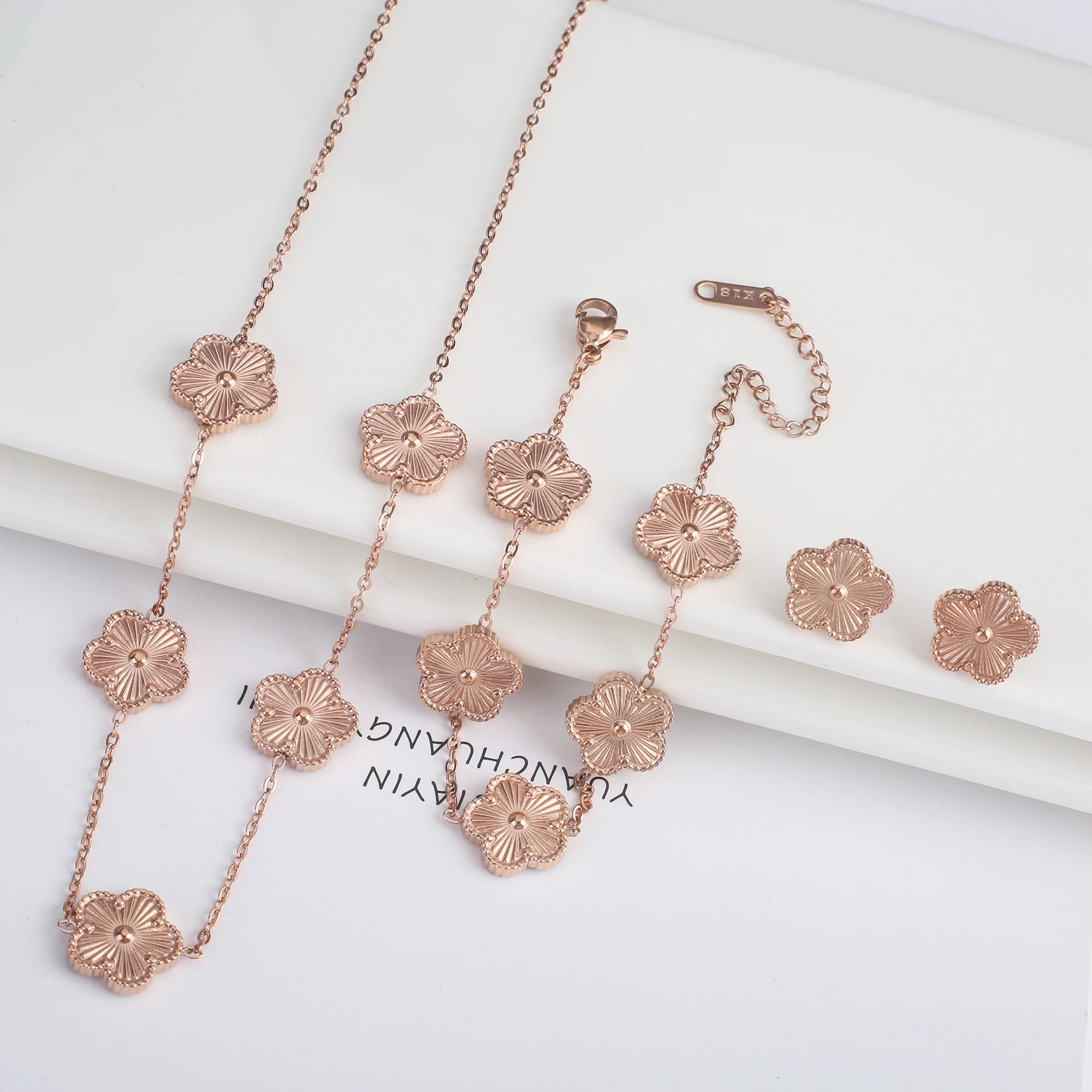 FLORAL JEWELRY SET