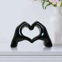 RESIN LOVE HAND STATUE