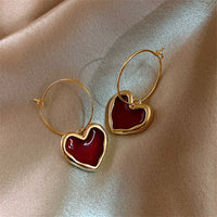 HEART-SHAPED EARRINGS