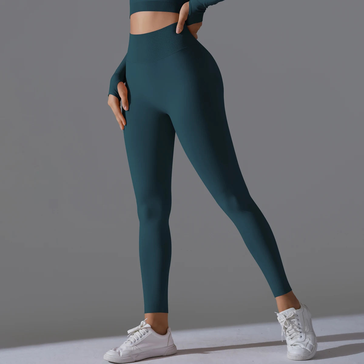 SEAMLESS KNIT LEGGINS