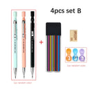 MECHANICAL PENCIL SET – 3 COLORS WITH SHARPENER