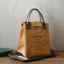 INSULATED "PAPER" LUNCH BAG
