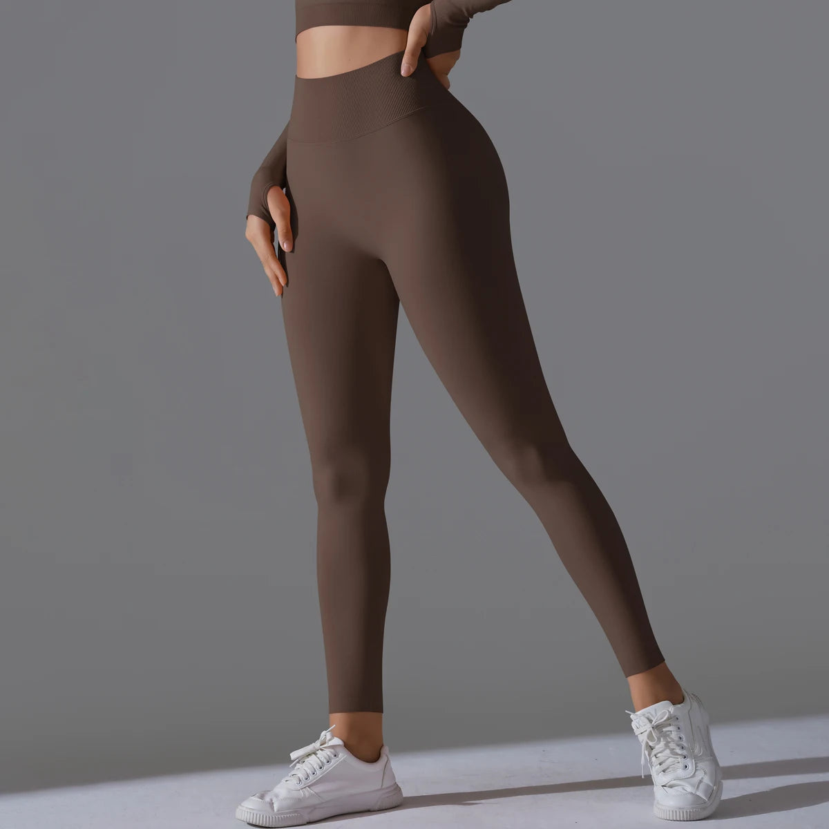 SEAMLESS KNIT LEGGINS