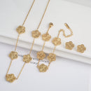 FLORAL JEWELRY SET