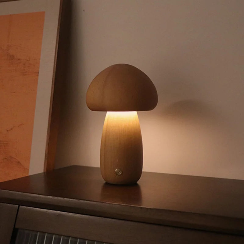 MUSHROOM BED SIDE LAMP