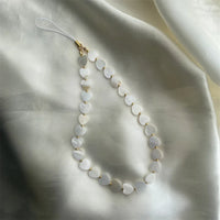 MOTHER OF PEARL CELL PHONE LAYARD
