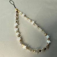MOTHER OF PEARL CELL PHONE LAYARD
