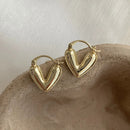 ENAMEL HEART EARRINGS