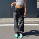 STRAIGHT LEG JEANS