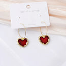 HEART-SHAPED EARRINGS