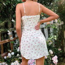 CASUAL FLORAL MINI DRESS