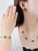 FLORAL JEWELRY SET