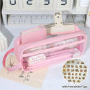 PENCIL CASE WITH COMPARTMENTS