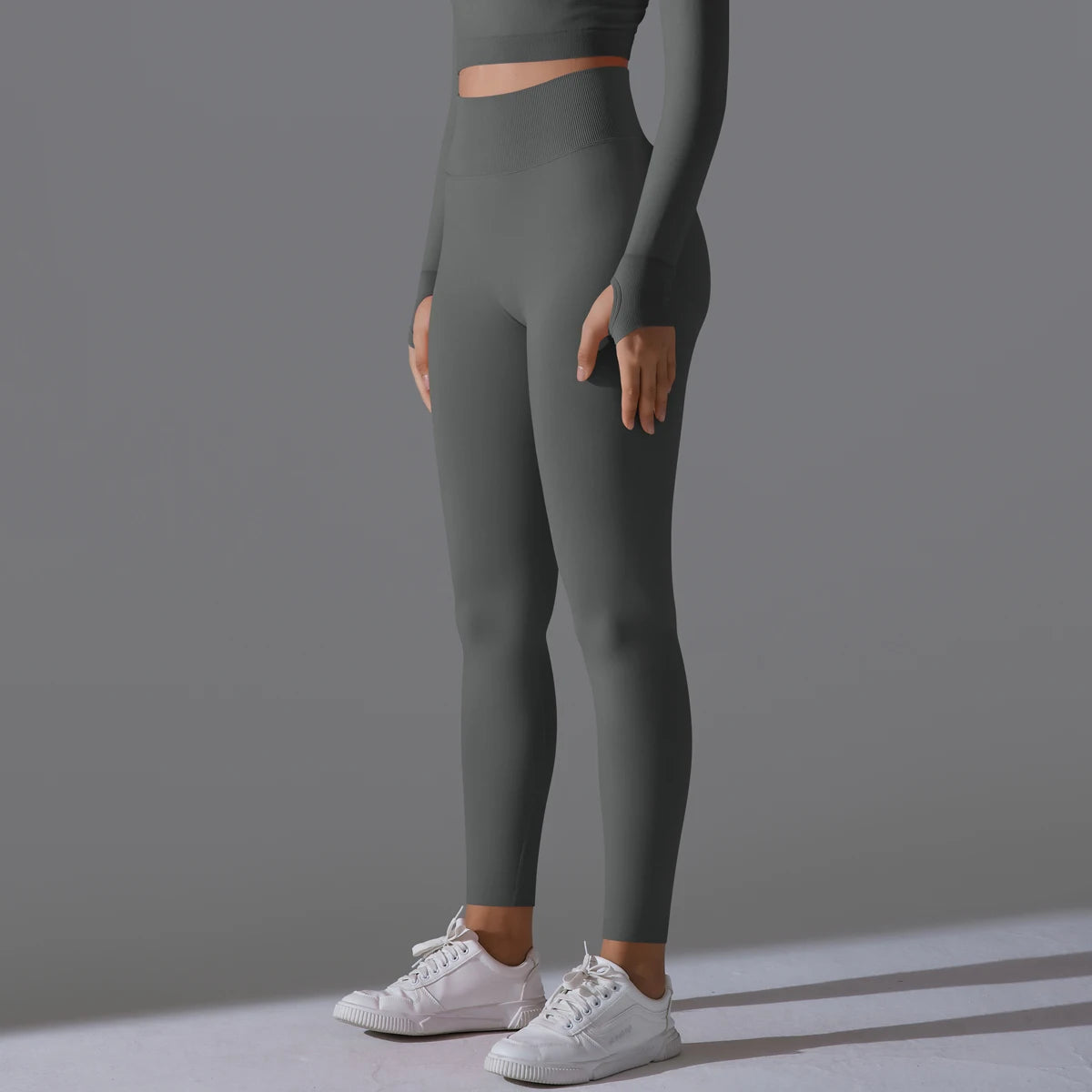 SEAMLESS KNIT LEGGINS