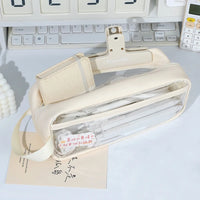 PENCIL CASE WITH COMPARTMENTS