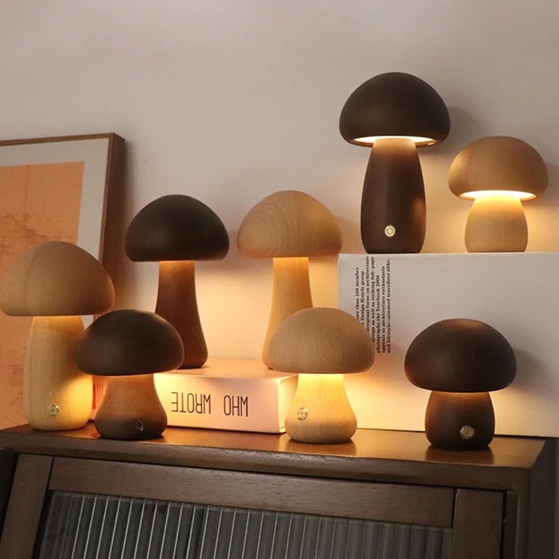 MUSHROOM BED SIDE LAMP